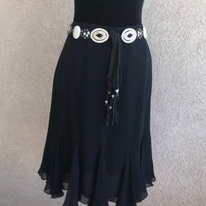 Teri Jon skirt, black, size 8